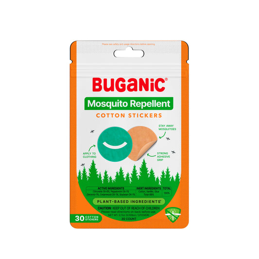 Buganic Mosquito Repellent Cotton Stickers
